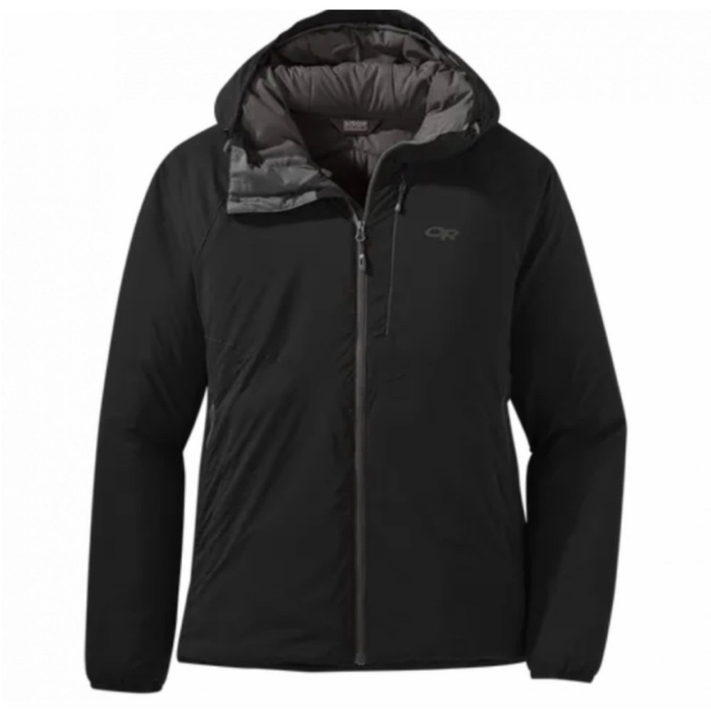 Outdoor Research Women's Refuge Air Hooded Padded Jacket Black Large